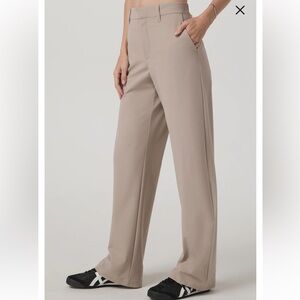 Vuori Women's Tan Tailored Trousers